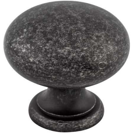 Top Knobs Mushroom 1-1/4 Inch Mushroom Cabinet Knob from the Somerset II Collection Black Iron