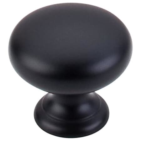 Top Knobs Mushroom 1-1/4 Inch Mushroom Cabinet Knob from the Somerset II Collection Flat Black