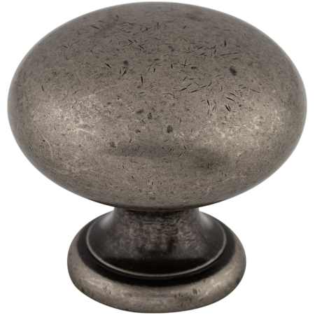 Top Knobs Mushroom 1-1/4 Inch Mushroom Cabinet Knob from the Somerset II Collection Pewter Antique