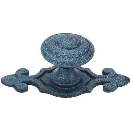 Top Knobs Canterbury 1-1/4 Inch Mushroom Cabinet Knob from the Britannia Collection Verdigris