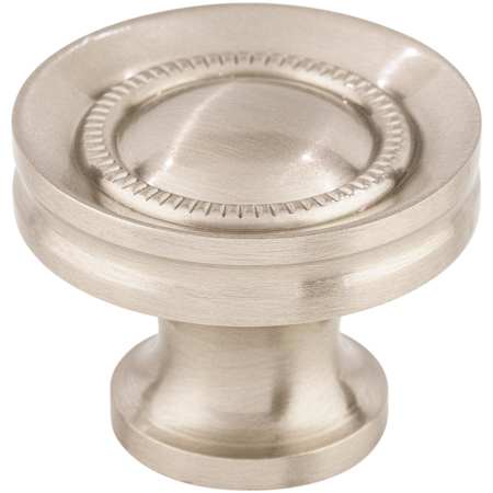 Top Knobs Button 1-1/4 Inch Mushroom Cabinet Knob from the Asbury Collection Brushed Satin Nickel