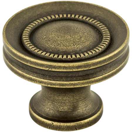 Top Knobs Button 1-1/4 Inch Mushroom Cabinet Knob from the Somerset II Collection German Bronze