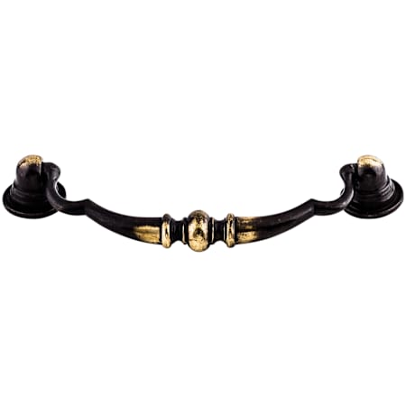 Top Knobs Oxford 3-3/4 Inch Center to Center Drop Cabinet Pull from the Britannia Collection Dark Antique Brass