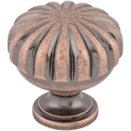 Top Knobs Melon 1-1/4 Inch Mushroom Cabinet Knob from the Somerset II Collection Antique Copper