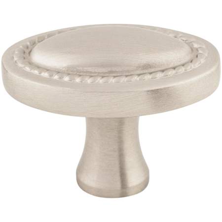 Top Knobs Oval 1-1/4 Inch Oval Cabinet Knob from the Somerset II Collection Brushed Satin Nickel