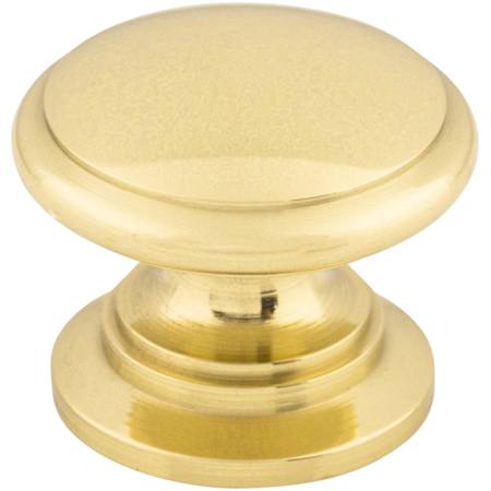 Top Knobs Ray 1-1/4 Inch Mushroom Cabinet Knob from the Somerset II Collection Polished Brass