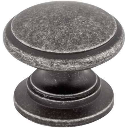Top Knobs Ray 1-1/4 Inch Mushroom Cabinet Knob from the Somerset II Collection Black Iron