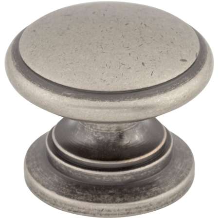 Top Knobs Ray 1-1/4 Inch Mushroom Cabinet Knob from the Somerset II Collection Pewter Antique