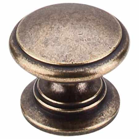 Top Knobs Ray 1-1/4 Inch Mushroom Cabinet Knob from the Somerset II Collection German Bronze