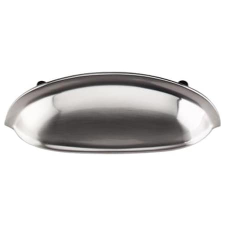Top Knobs Somerset 3 Inch Center to Center Cup Cabinet Pull from the Somerset Series - 25 Pack Brushed Satin Nickel