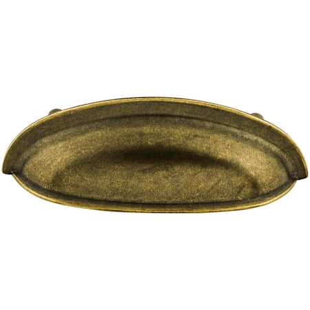 Top Knobs Somerset 3 Inch Center to Center Cup Cabinet Pull German Bronze