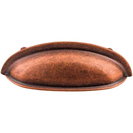 Top Knobs Somerset 3 Inch Center to Center Cup Cabinet Pull Antique Copper