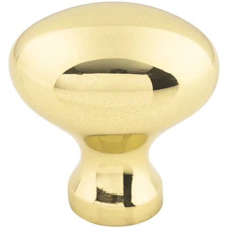 Top Knobs Egg 1-1/4 Inch Oval Cabinet Knob from the Somerset II Collection Polished Brass