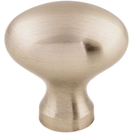 Top Knobs Egg 1-1/4 Inch Oval Cabinet Knob from the Somerset II Collection Brushed Satin Nickel
