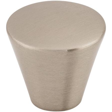 Top Knobs Cone 1-1/16 Inch Conical Cabinet Knob from the Nouveau Collection Brushed Satin Nickel
