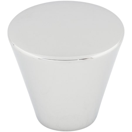 Top Knobs Cone 1-1/16 Inch Conical Cabinet Knob from the Nouveau Collection Polished Chrome