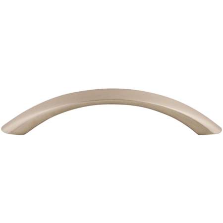 Top Knobs Bow 3-3/4 Inch Center to Center Arch Cabinet Pull from the Nouveau Collection Brushed Satin Nickel