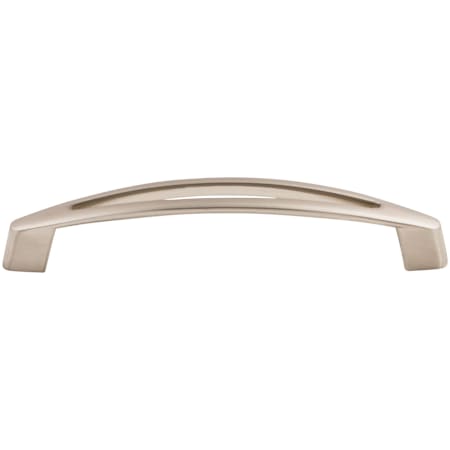 Top Knobs Verona 5-1/16 Inch Center to Center Handle Cabinet Pull from the Nouveau Collection Brushed Satin Nickel