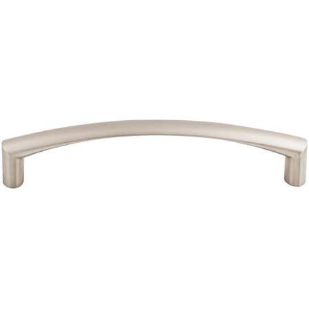 Top Knobs Griggs 5-1/16 Inch Center to Center Handle Cabinet Pull from the Nouveau Collection Brushed Satin Nickel
