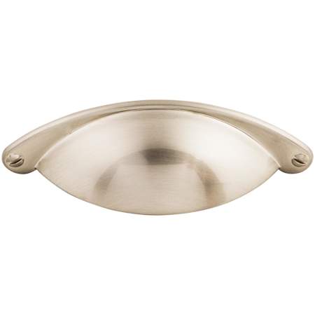 Top Knobs Somerset 2-1/2 Inch Center to Center Cup Cabinet Pull from the Asbury Collection Brushed Satin Nickel