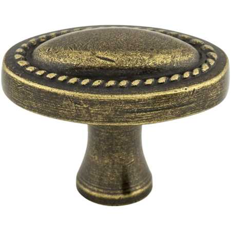 Top Knobs Oval 1-1/4 Inch Oval Cabinet Knob from the Somerset II Collection German Bronze