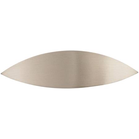 Top Knobs Cup 2-1/2 Inch Center to Center Cup Cabinet Pull from the Nouveau Collection Brushed Satin Nickel