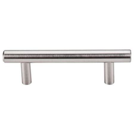 Top Knobs Hopewell 3 Inch Center to Center Bar Cabinet Pull from the Bar Pulls Series - 10 Pack Brushed Satin Nickel