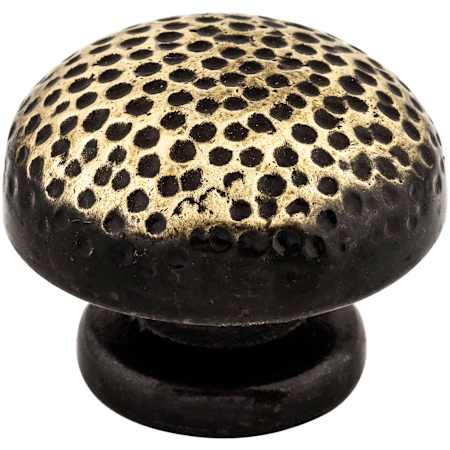 Top Knobs Warwick 1-1/2 Inch Mushroom Cabinet Knob from the Britannia Collection Dark Antique Brass