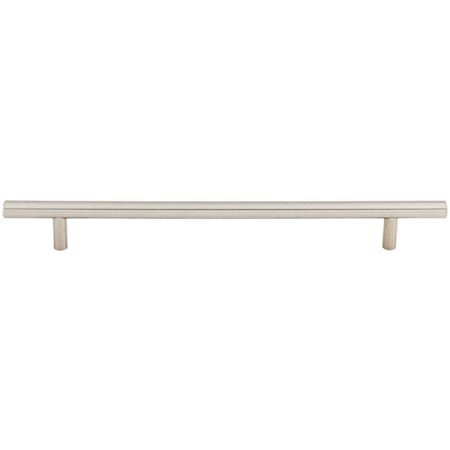 Top Knobs Hopewell 8-13/16 Inch Center to Center Bar Cabinet Pull from the Bar Pulls Collection Brushed Satin Nickel