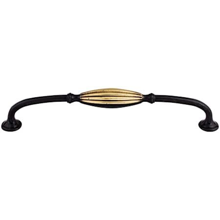 Top Knobs Tuscany 8-13/16 Inch Center to Center Handle Cabinet Pull Dark Antique Brass