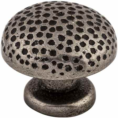 Top Knobs Warwick 1-1/4 Inch Mushroom Cabinet Knob from the Britannia Collection Cast Iron