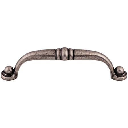 Top Knobs Voss 3-3/4 Inch Center to Center Handle Cabinet Pull from the Somerset Collection Pewter Antique