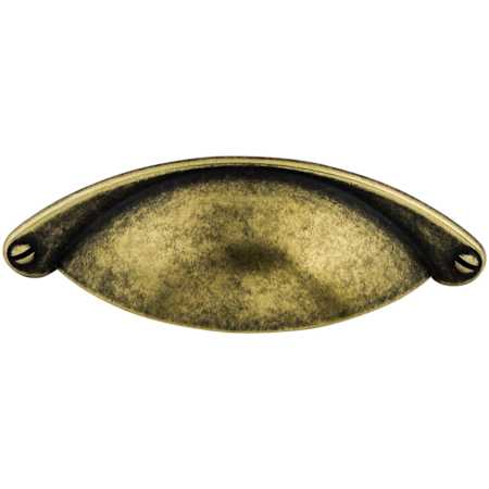 Top Knobs Somerset 2-1/2 Inch Center to Center Cup Cabinet Pull German Bronze