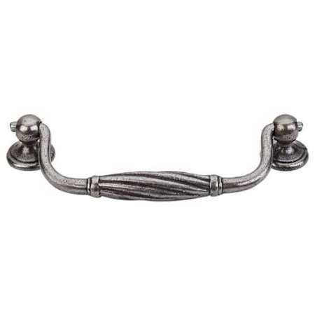 Top Knobs Versailles 5-1/4 Inch Center to Center Drop Cabinet Pull from the Britannia Collection Pewter