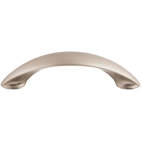 Top Knobs New Haven 3-3/4 Inch Center to Center Arch Cabinet Pull from the Nouveau II Collection Brushed Satin Nickel