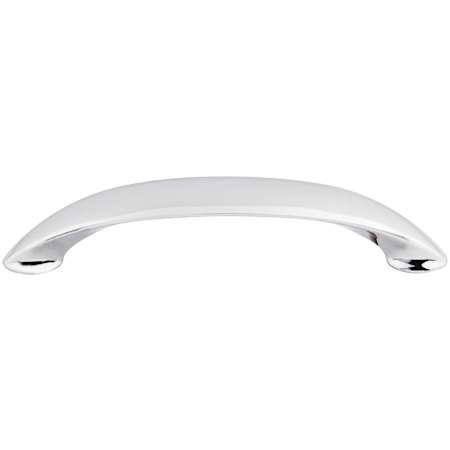 Top Knobs New Haven 5-1/16 Inch Center to Center Arch Cabinet Pull from the Nouveau II Collection Polished Chrome