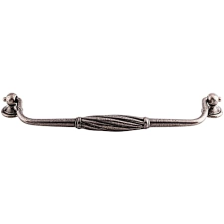 Top Knobs Versailles 9 Inch Center to Center Drop Cabinet Pull from the Britannia Collection Pewter