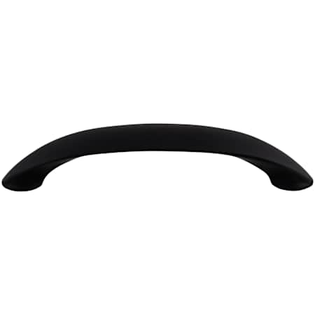 Top Knobs New Haven 5-1/16 Inch Center to Center Arch Cabinet Pull from the Nouveau II Collection Flat Black