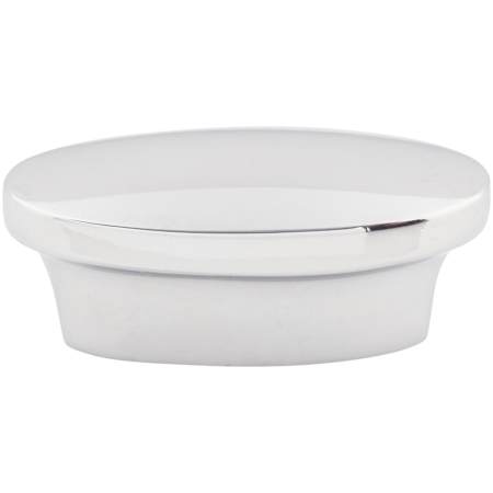 Top Knobs Oval 1-5/8 Inch Oval Cabinet Knob from the Nouveau II Collection Polished Chrome