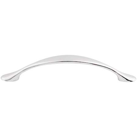 Top Knobs Hartford 3-3/4 Inch Center to Center Arch Cabinet Pull from the Nouveau II Collection Polished Chrome