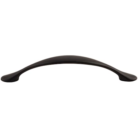 Top Knobs Hartford 3-3/4 Inch Center to Center Arch Cabinet Pull from the Nouveau II Collection Flat Black
