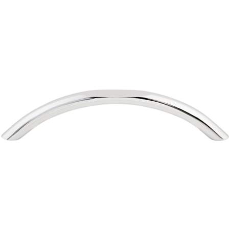 Top Knobs Curved 5-1/16 Inch Center to Center Arch Cabinet Pull from the Nouveau II Collection Polished Chrome