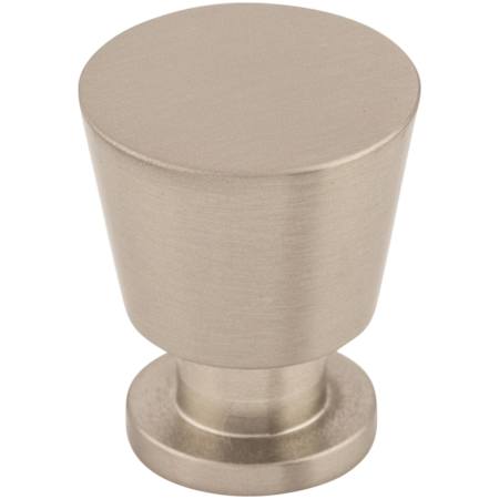 Top Knobs Rocks 7/8 Inch Conical Cabinet Knob from the Nouveau II Collection Brushed Satin Nickel