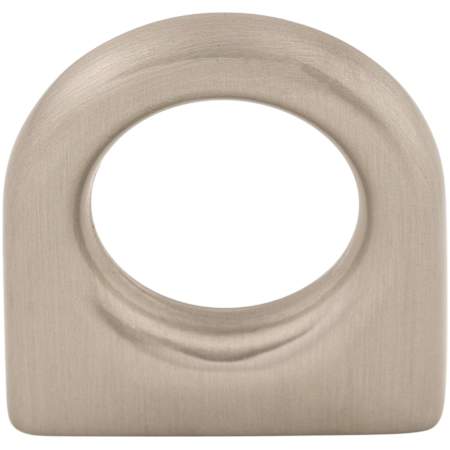 Top Knobs Ring 1-3/16 Inch Long Finger Cabinet Pull from the Nouveau II Collection Brushed Satin Nickel