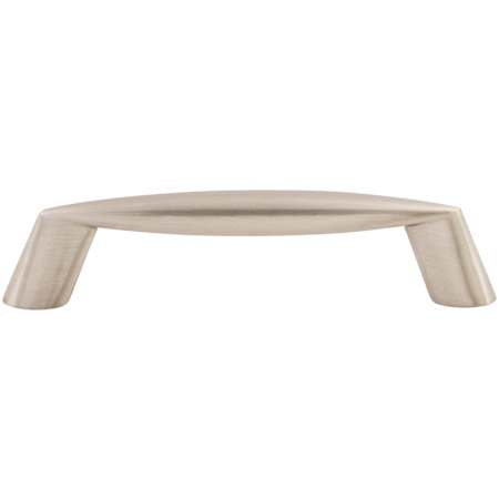 Top Knobs Rung 3-3/4 Inch Center to Center Handle Cabinet Pull from the Nouveau II Collection Brushed Satin Nickel