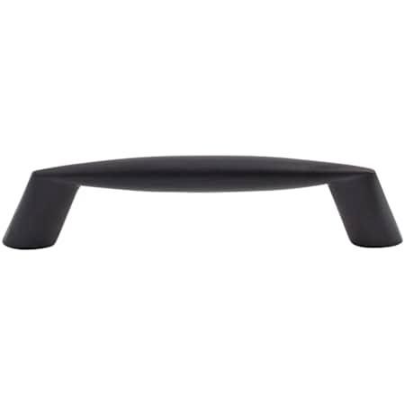 Top Knobs Rung 3-3/4 Inch Center to Center Handle Cabinet Pull from the Nouveau II Collection Flat Black