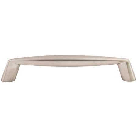 Top Knobs Rung 5-1/16 Inch Center to Center Handle Cabinet Pull from the Nouveau II Collection Brushed Satin Nickel