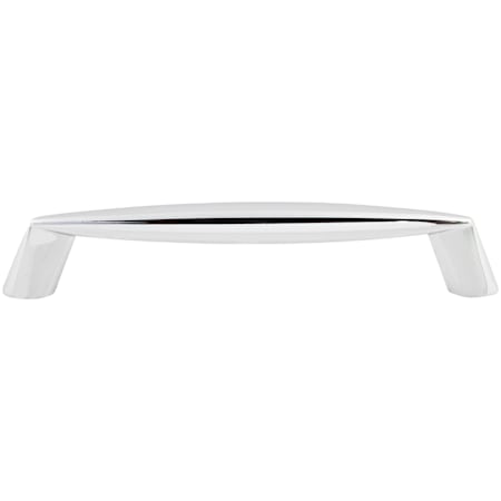 Top Knobs Rung 5-1/16 Inch Center to Center Handle Cabinet Pull from the Nouveau II Collection Polished Chrome