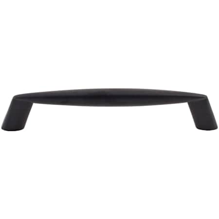 Top Knobs Rung 5-1/16 Inch Center to Center Handle Cabinet Pull from the Nouveau II Collection Flat Black