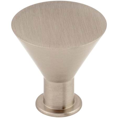Top Knobs Cocktail 1-3/16 Inch Mushroom Cabinet Knob from the Nouveau II Collection Brushed Satin Nickel